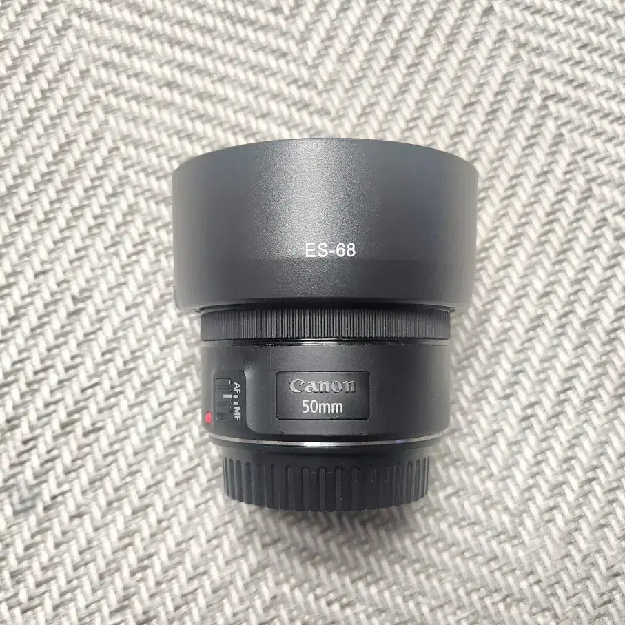 캐논 EF50F1.8 STM 단렌즈 풀박스+ 49mm UV필터