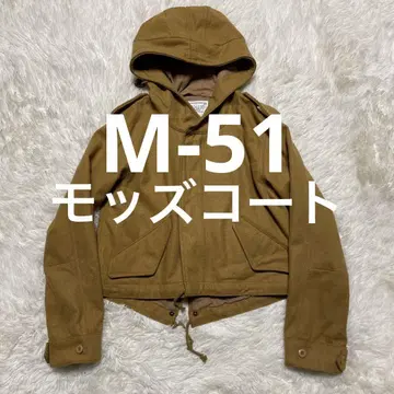 빔즈 M-51 모즈 코트 숏 기장 피쉬 테일 울
