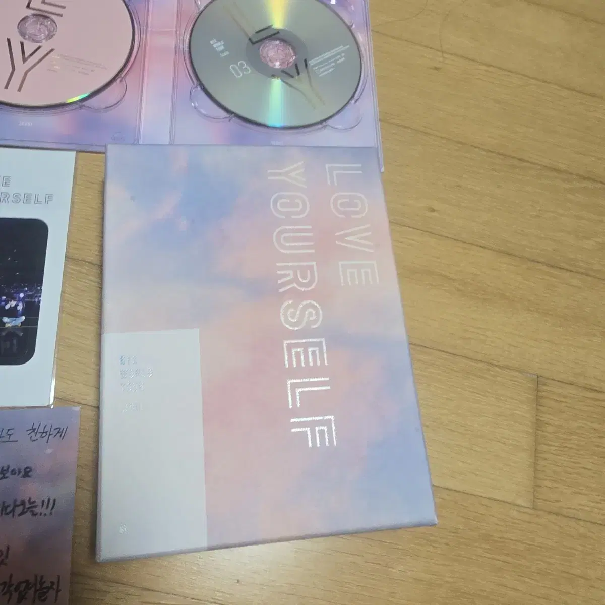 방탄 럽셀 사울 dvd 정국 포카포함 일괄양도.  bts JK