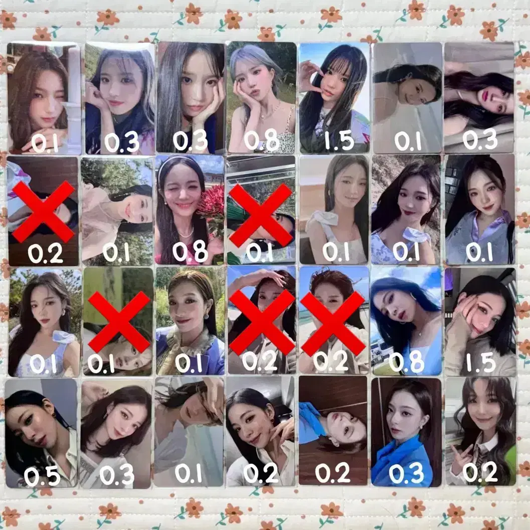 프로미스나인 프나 스디웨 키노 앨포 포토카드 포카 양도 판매