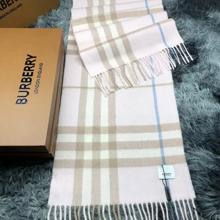 burberry 버버리 양면 캐시미어 머플러