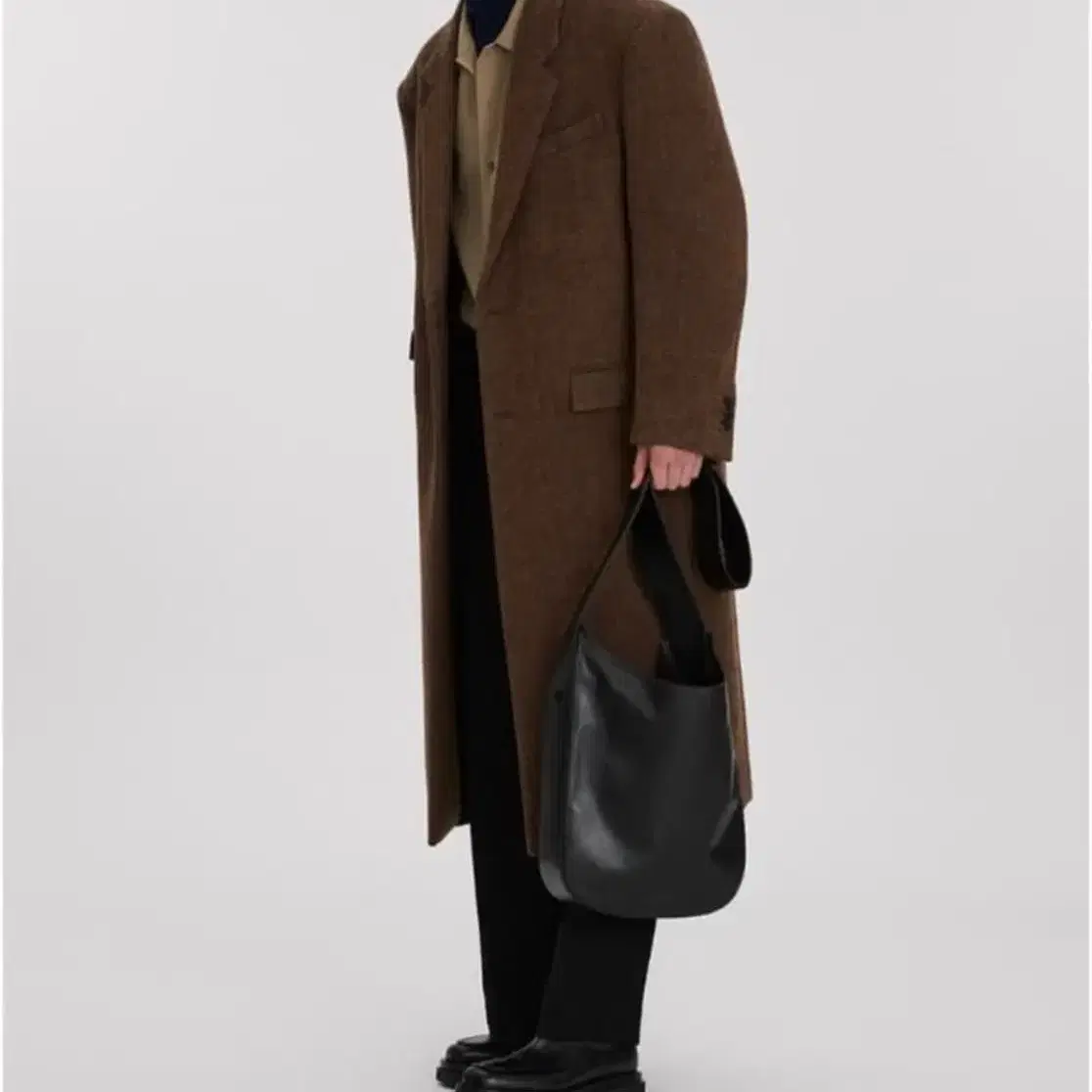 M /렉토 BERLIN HBN OVERSIZED COAT (BROWN)