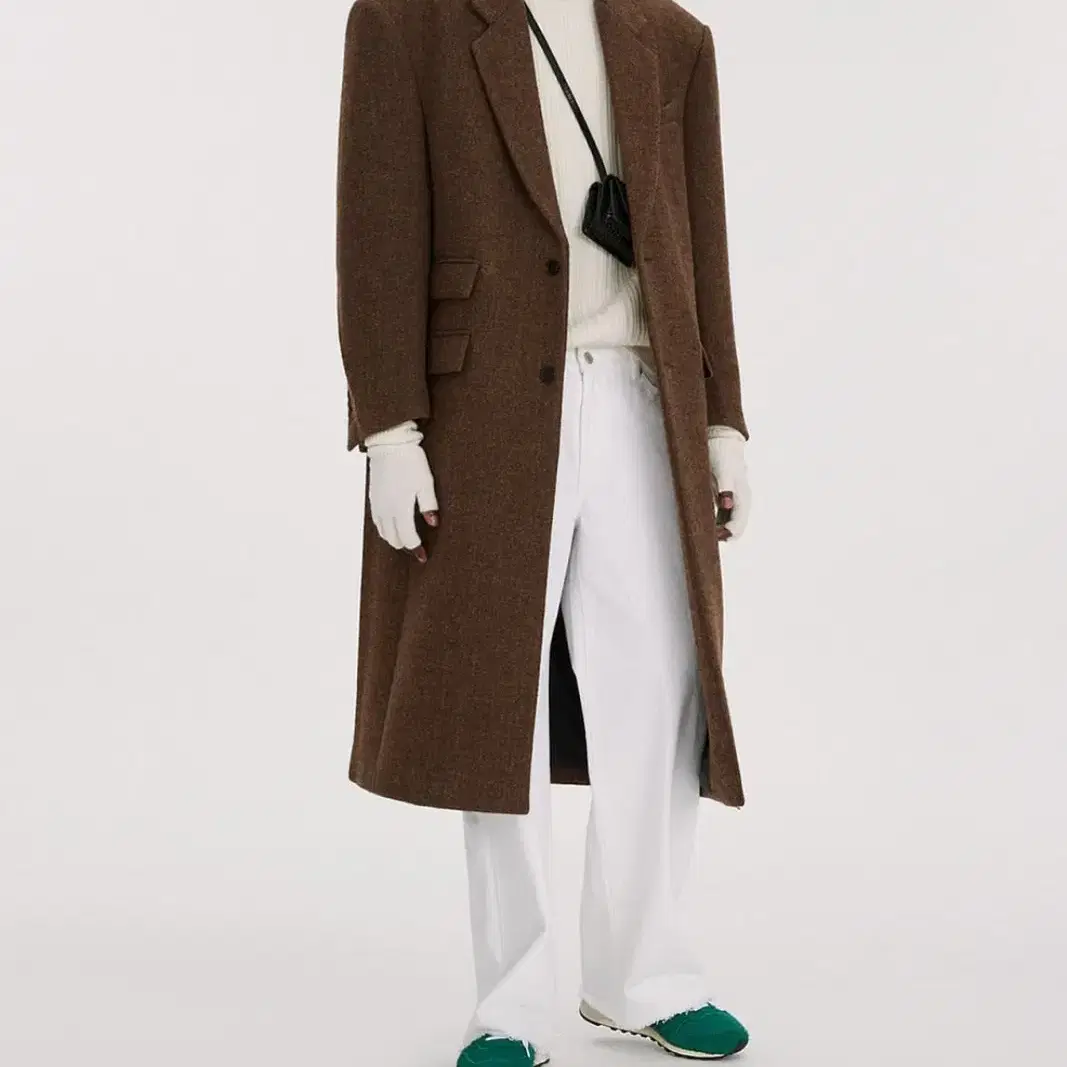 M /렉토 BERLIN HBN OVERSIZED COAT (BROWN)