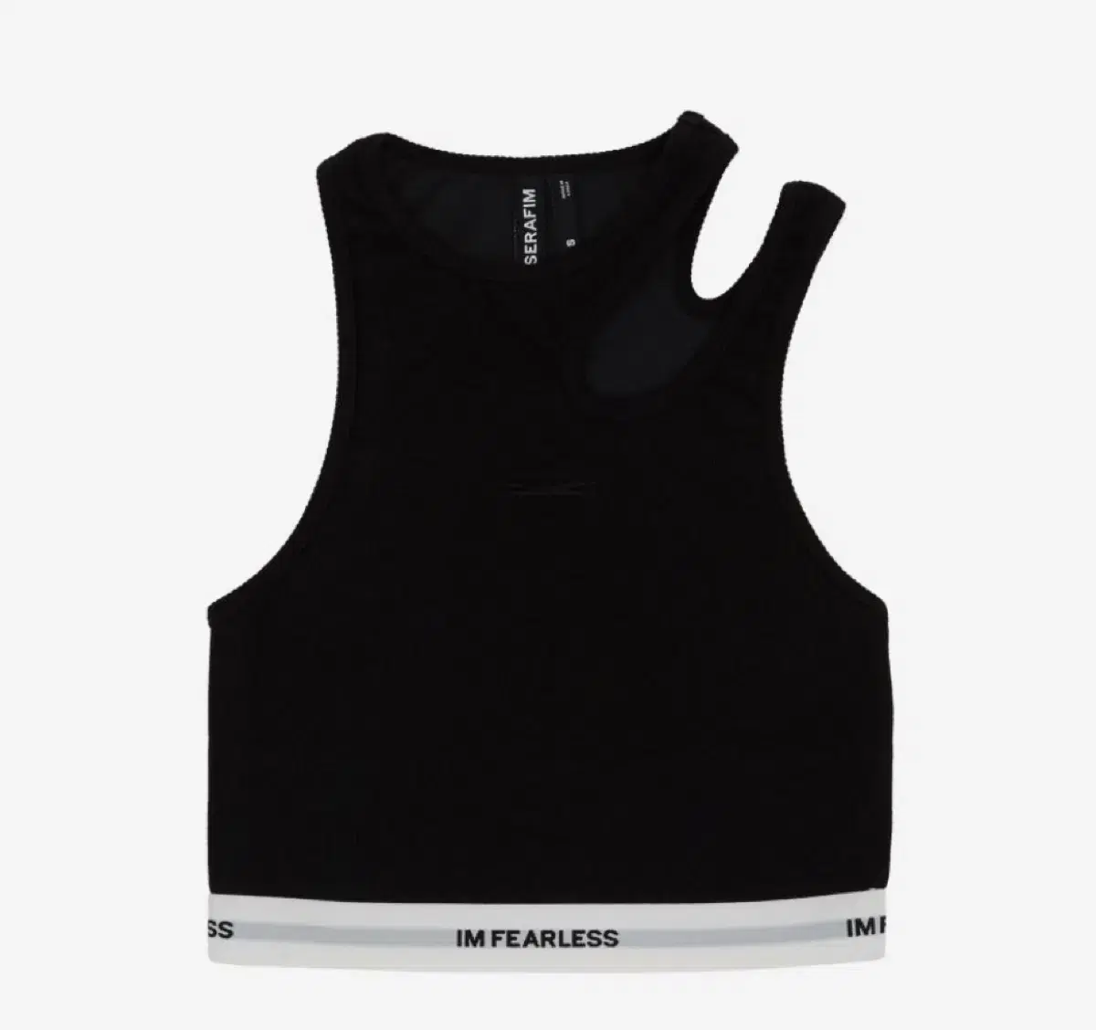 르세라핌 LE SSERAFIM Cut-Out Neck Bra Top