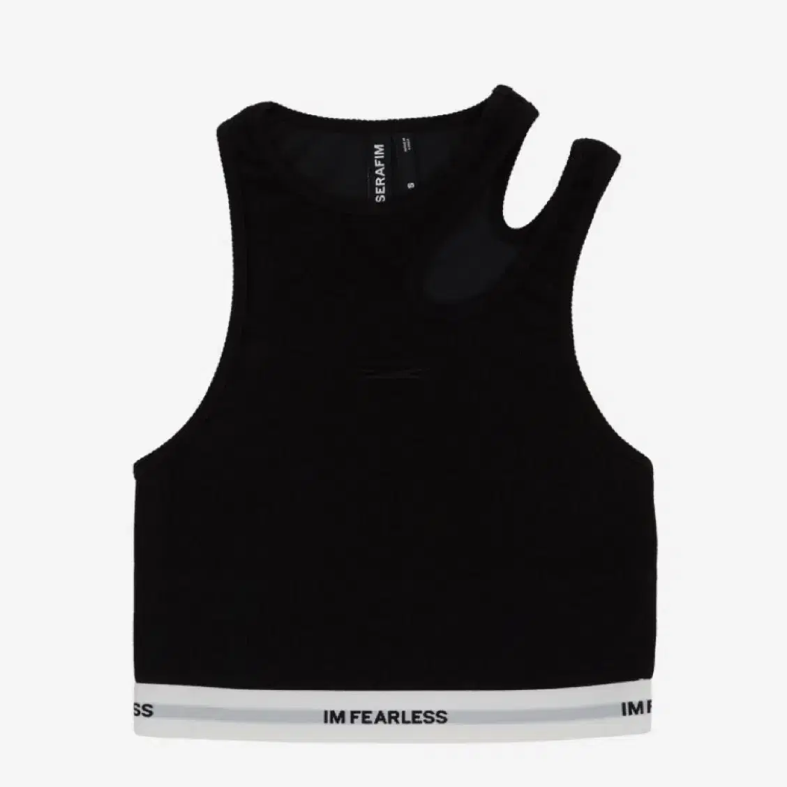 르세라핌 LE SSERAFIM Cut-Out Neck Bra Top