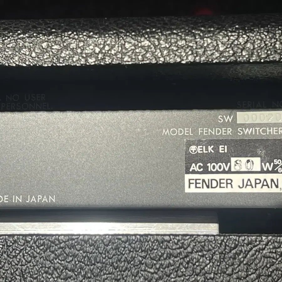 Fender Japan  SIDEKICK SWITCHER 펜더 기타 앰프