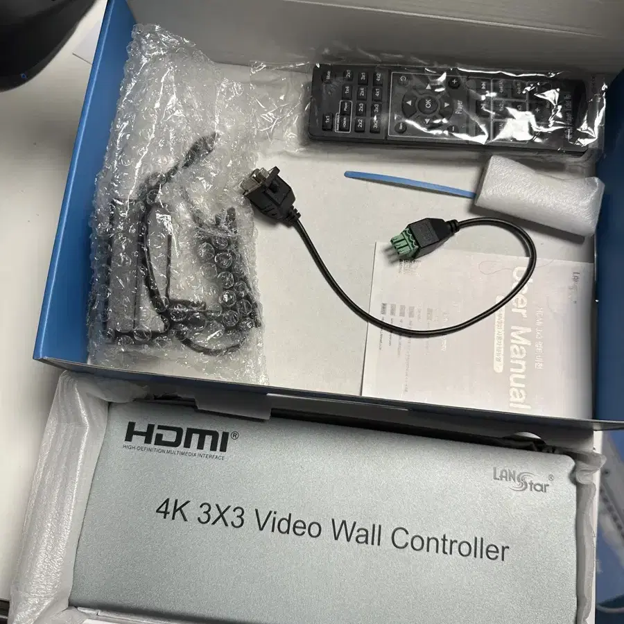 HDMI 멀티비전, 3x3 비디오월 컨트롤러 LS-MV303