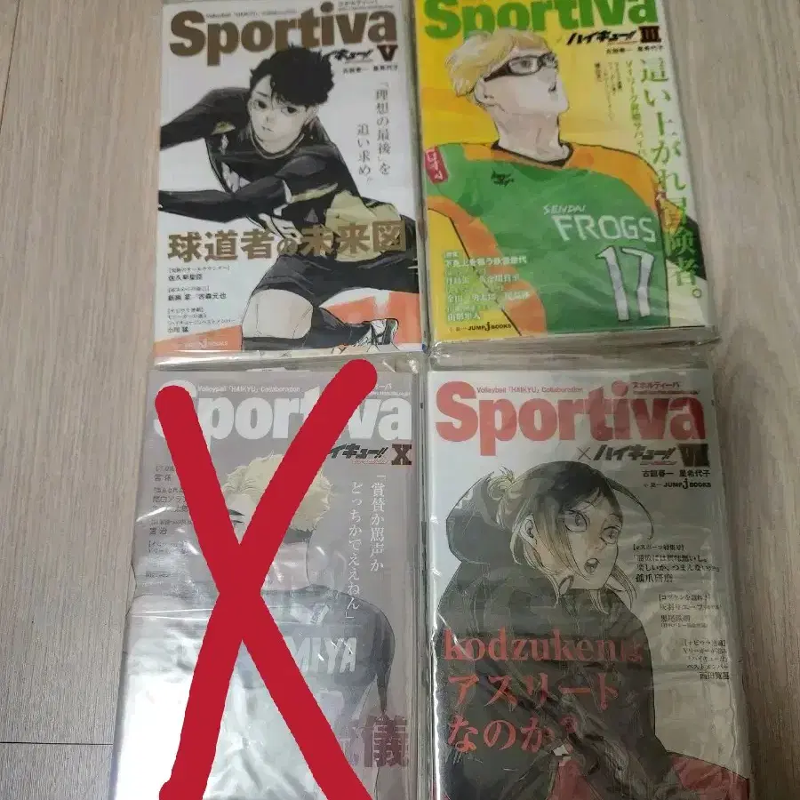 스포티바(sportiva) 사쿠사, 켄마, 츠키시마, 아츠무