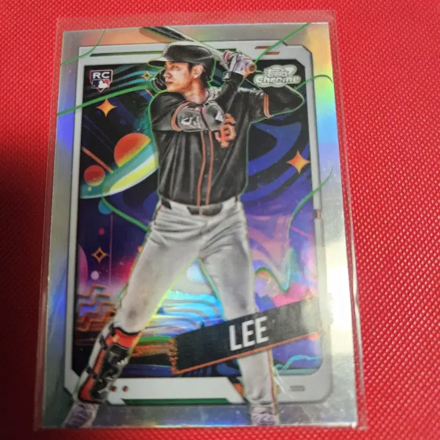 이정후 2024 Topps Cosmic 리플렉터 루키 카드