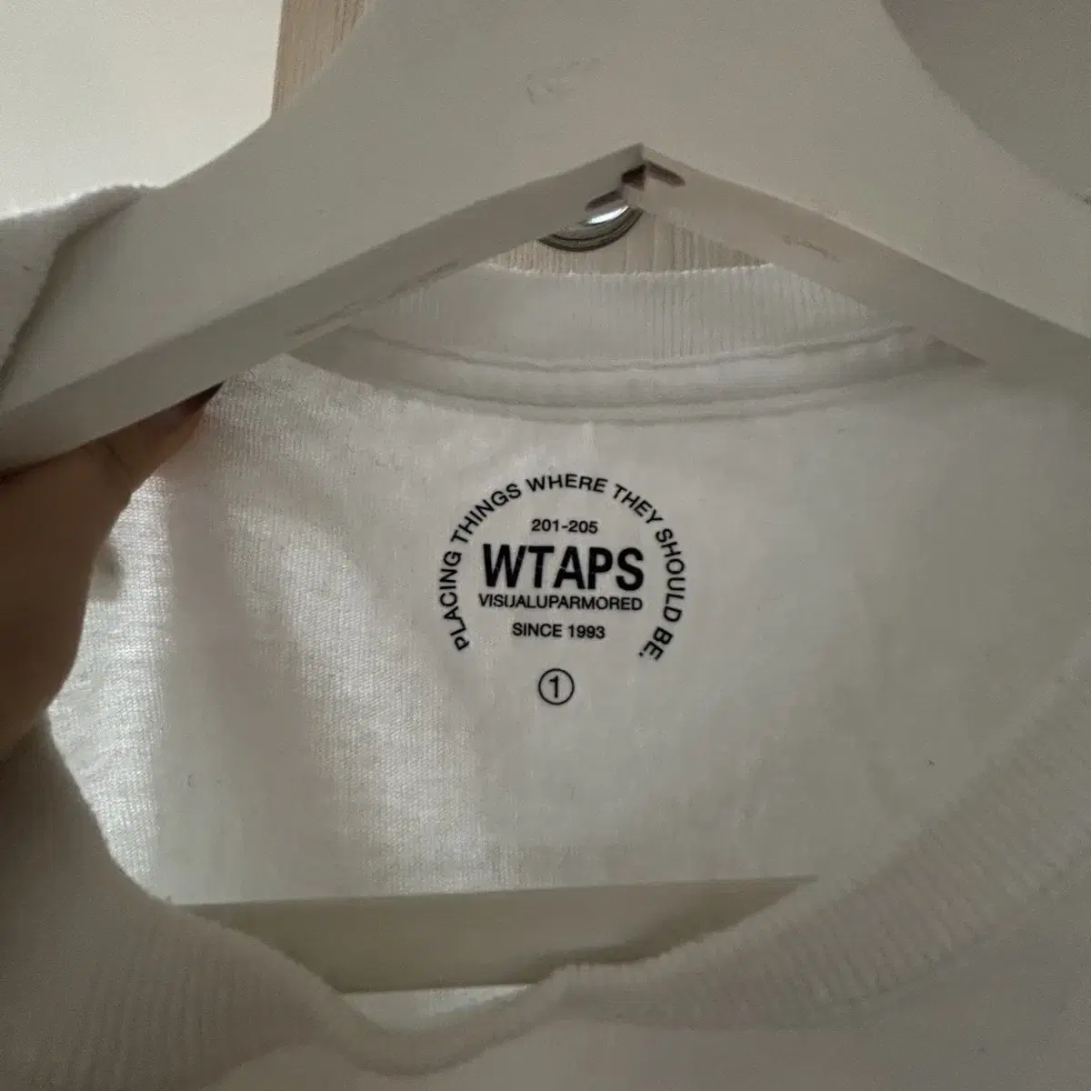 더블탭스 반팔티 1size wtaps