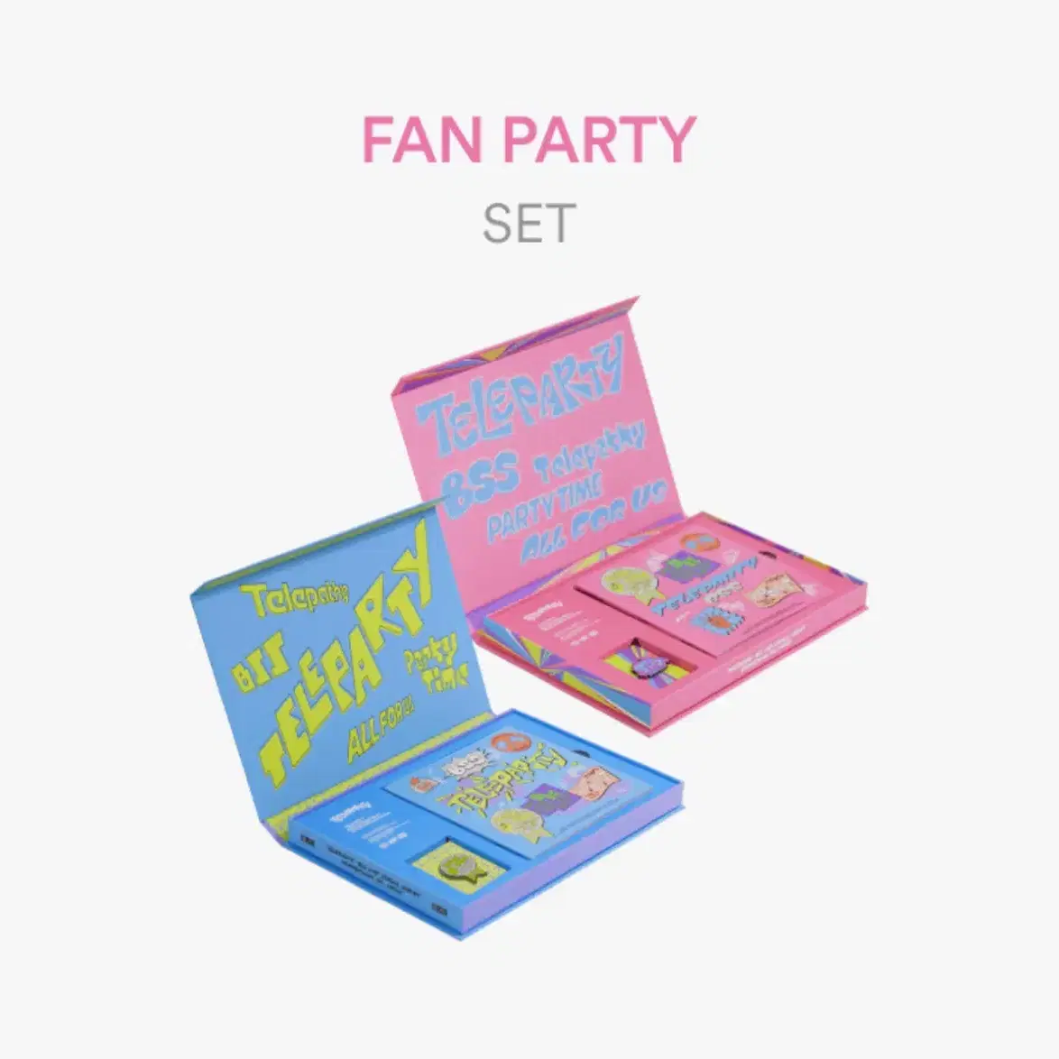 부석순 2nd Single Album TELEPARTY 텔레파티 앨범 판