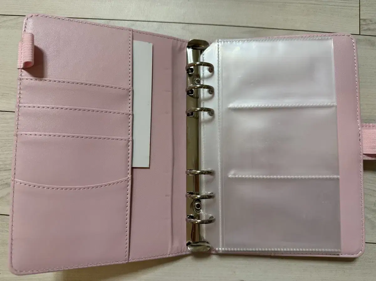 A6 macarons binder pink + 10 inkers