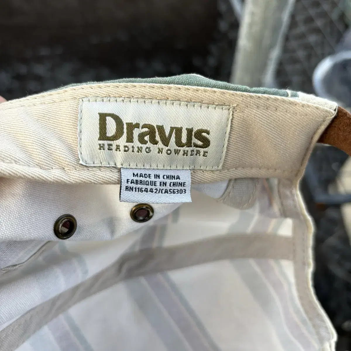 Dravus 드레버스 스케이트 빈티지 볼캡