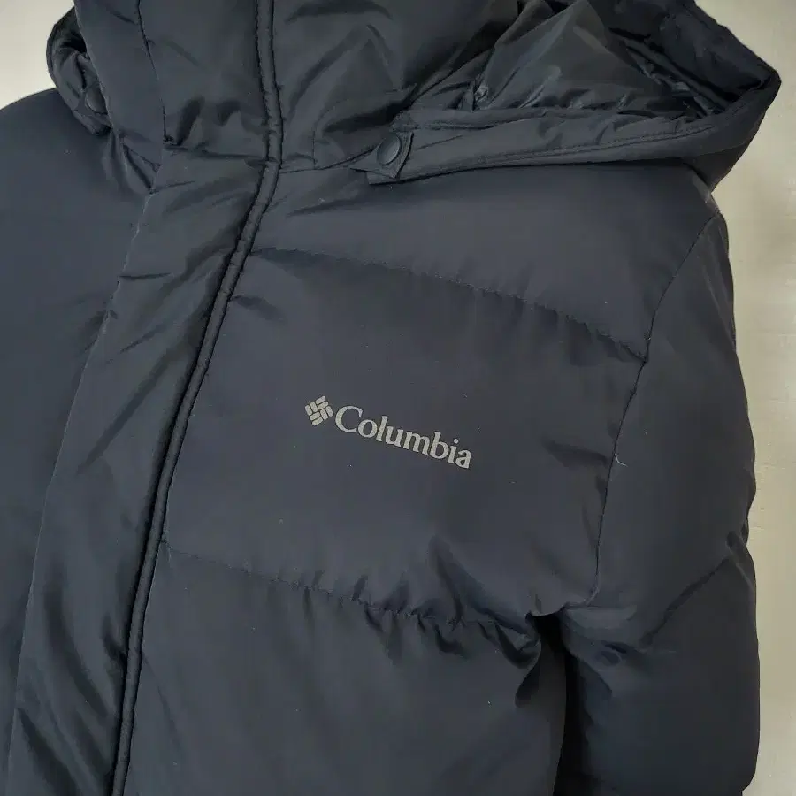 columbia 거위솜 롱패딩..