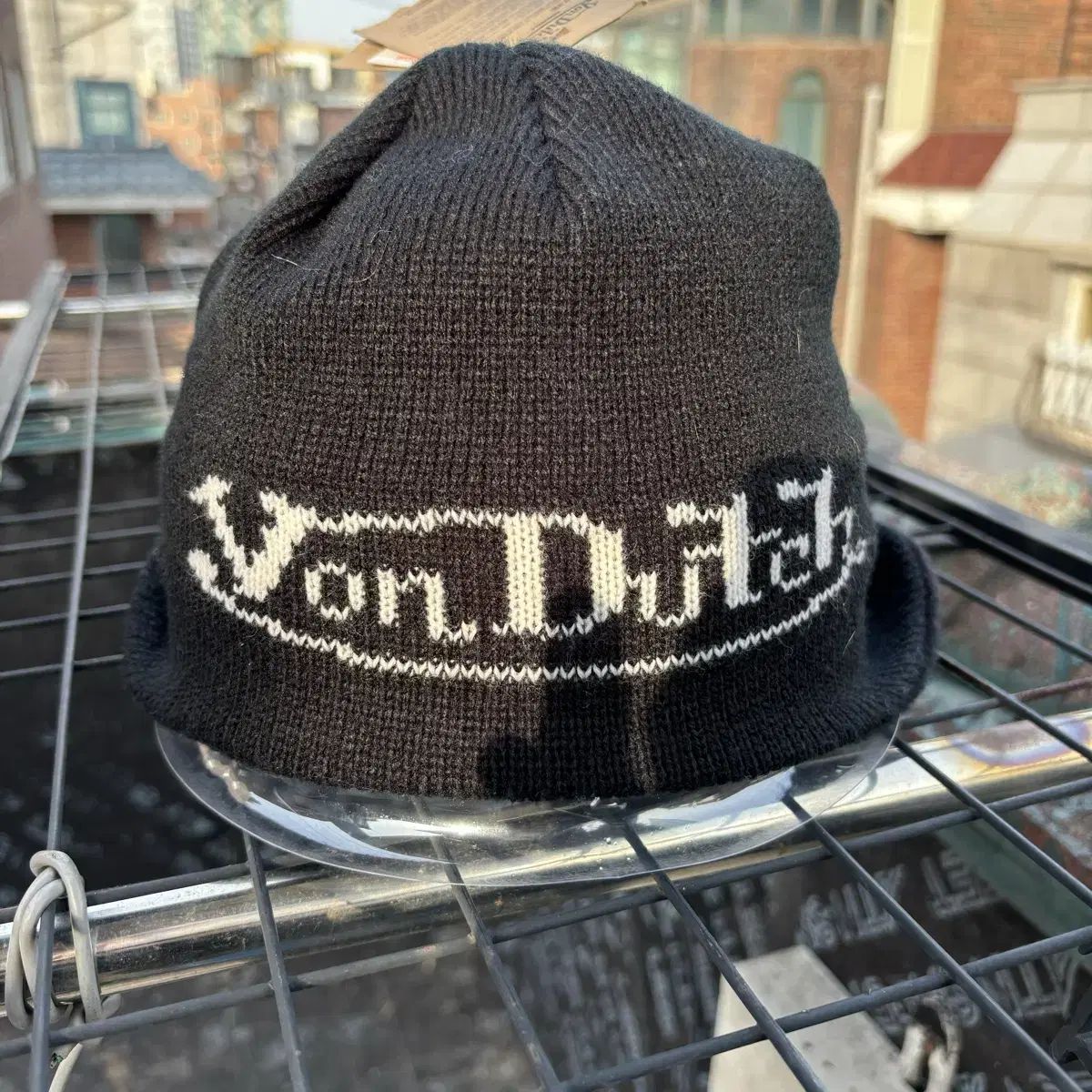 Von Dutch 00s 본더치 데드스탁 블랙 비니