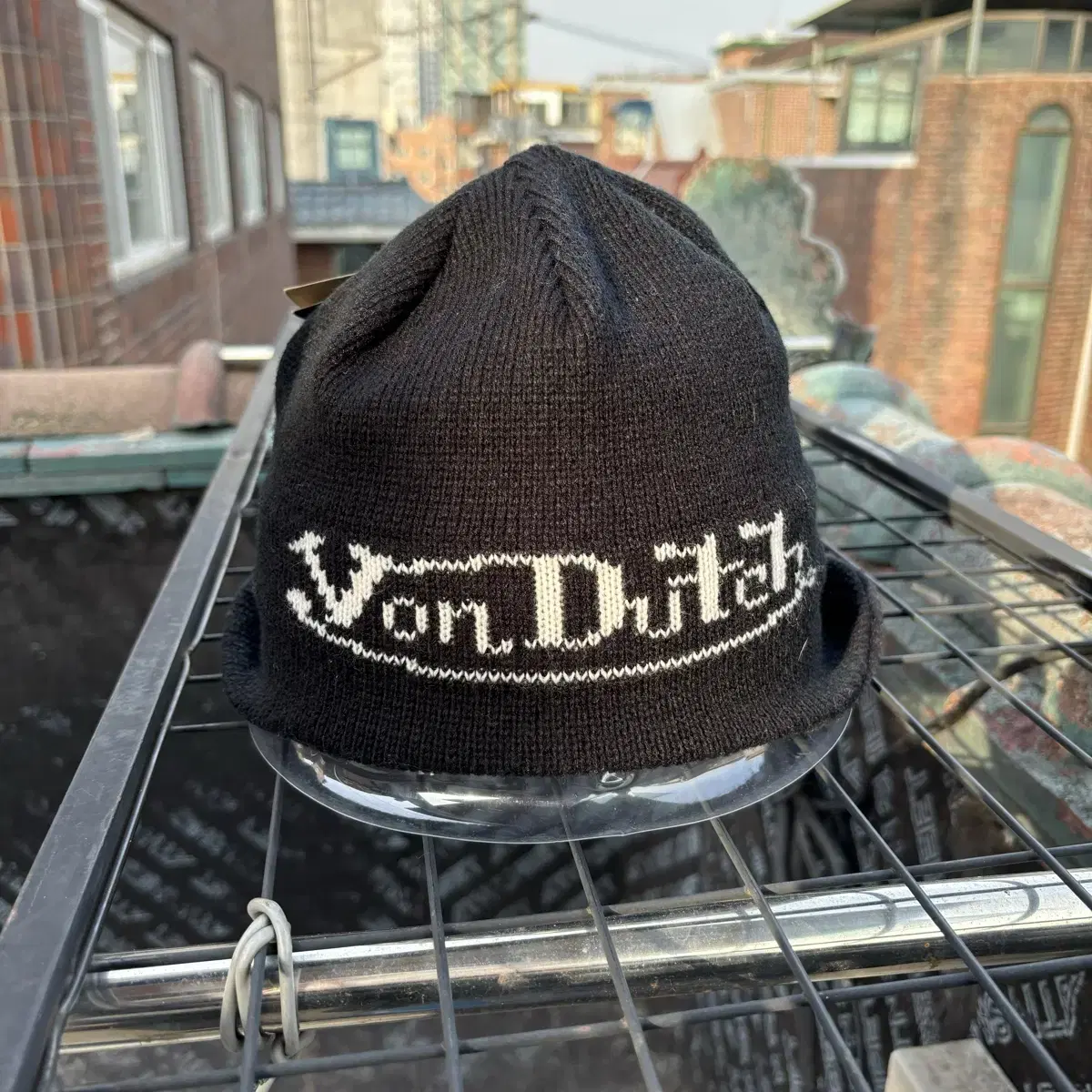 Von Dutch 00s 본더치 데드스탁 블랙 비니