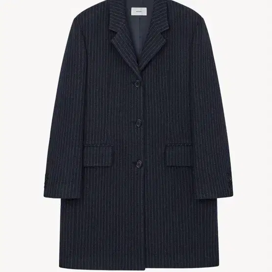 문달 moondal pin stripe coat