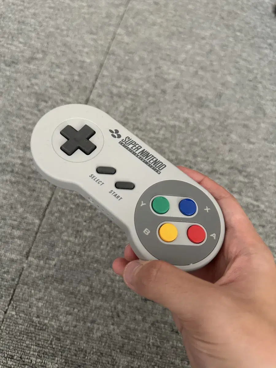 닌텐도 스위치 SNES 슈퍼 패미컴 한정판 정품 컨트롤러