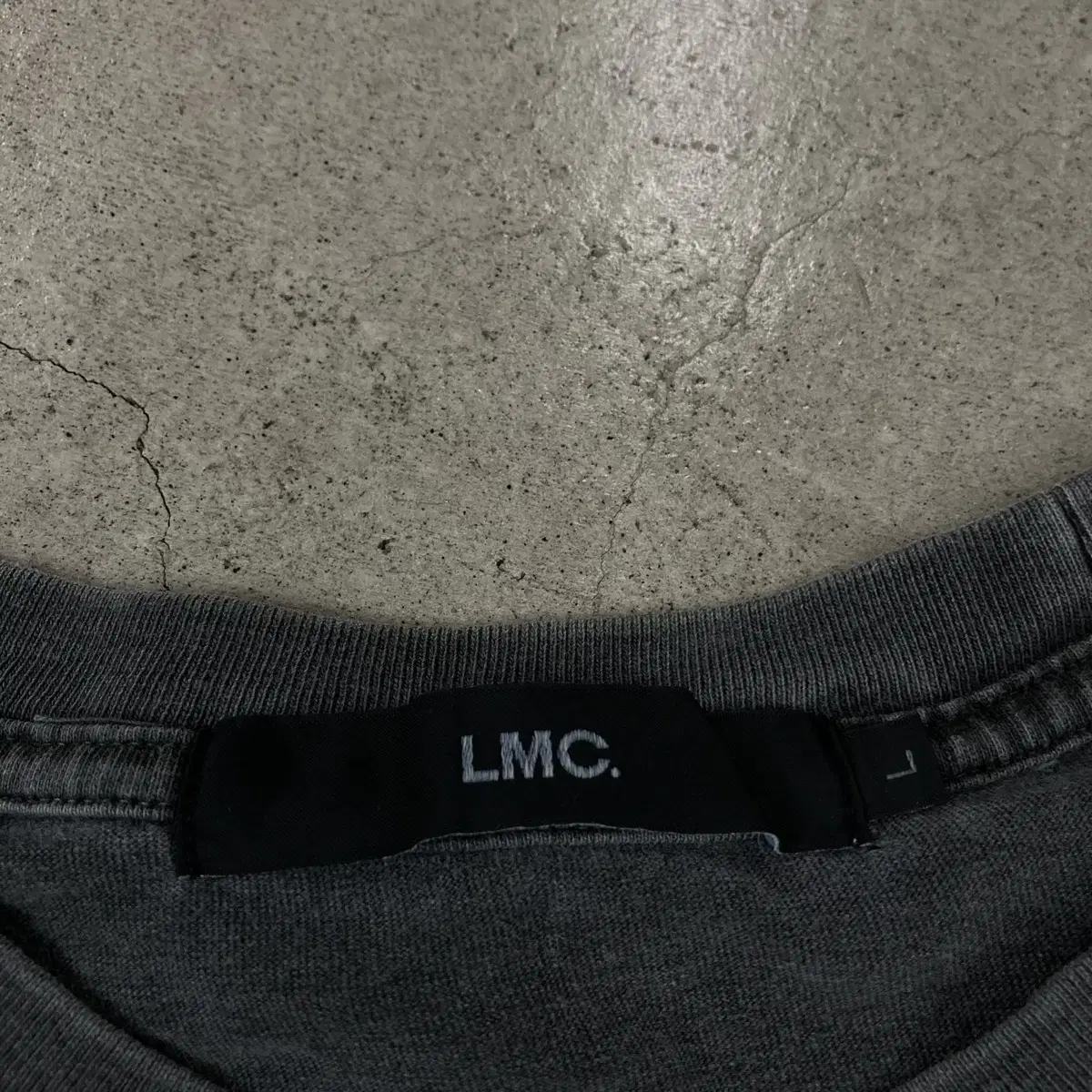 LMC 엘엠씨 로고 피그먼트 롱슬리브