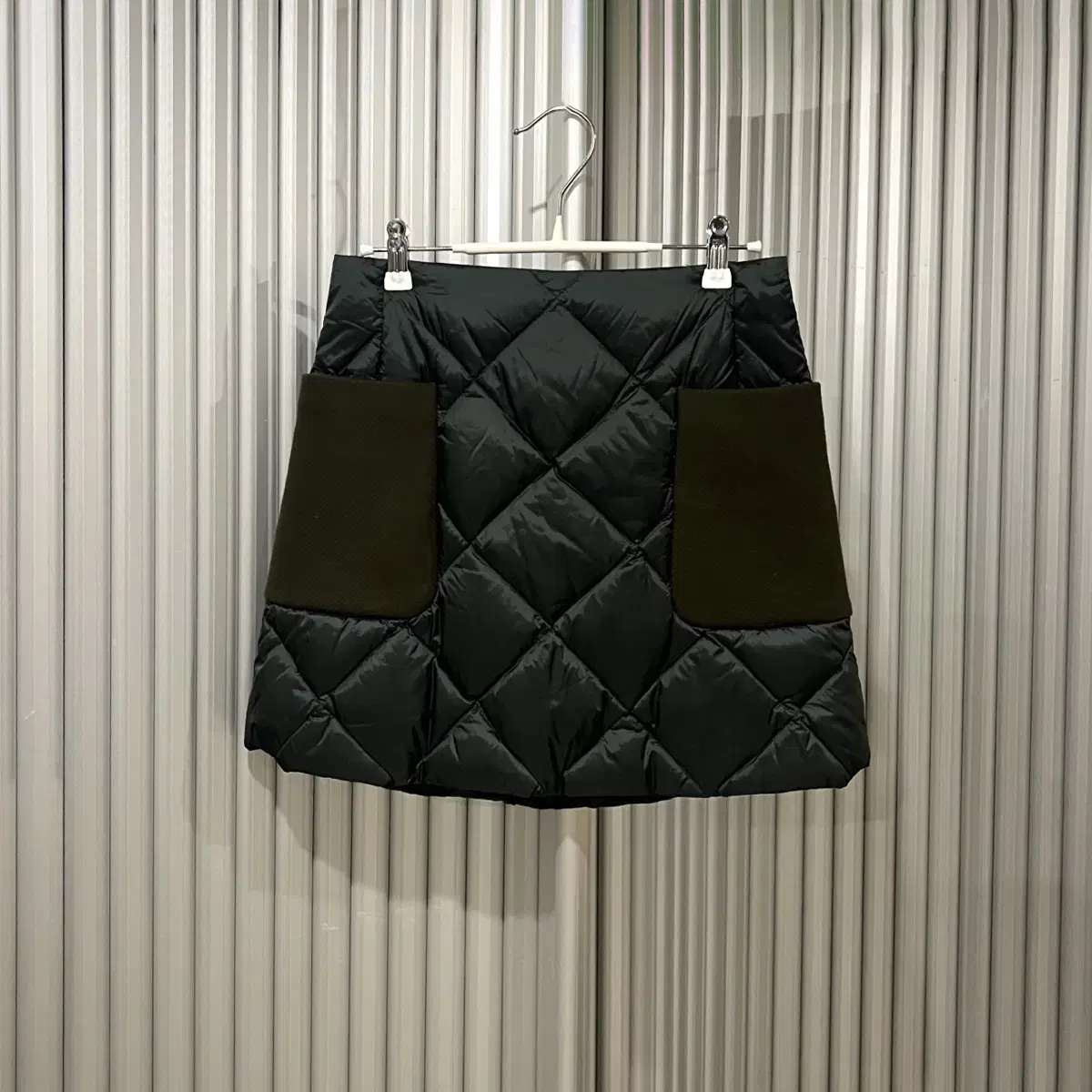 Moncler padded skirt