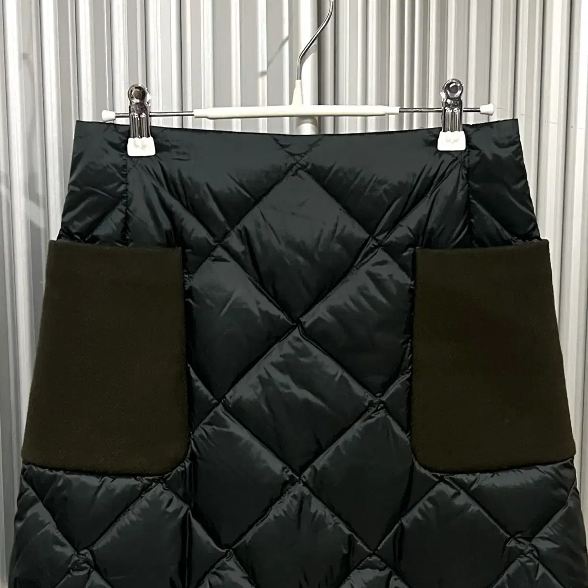 Moncler padded skirt