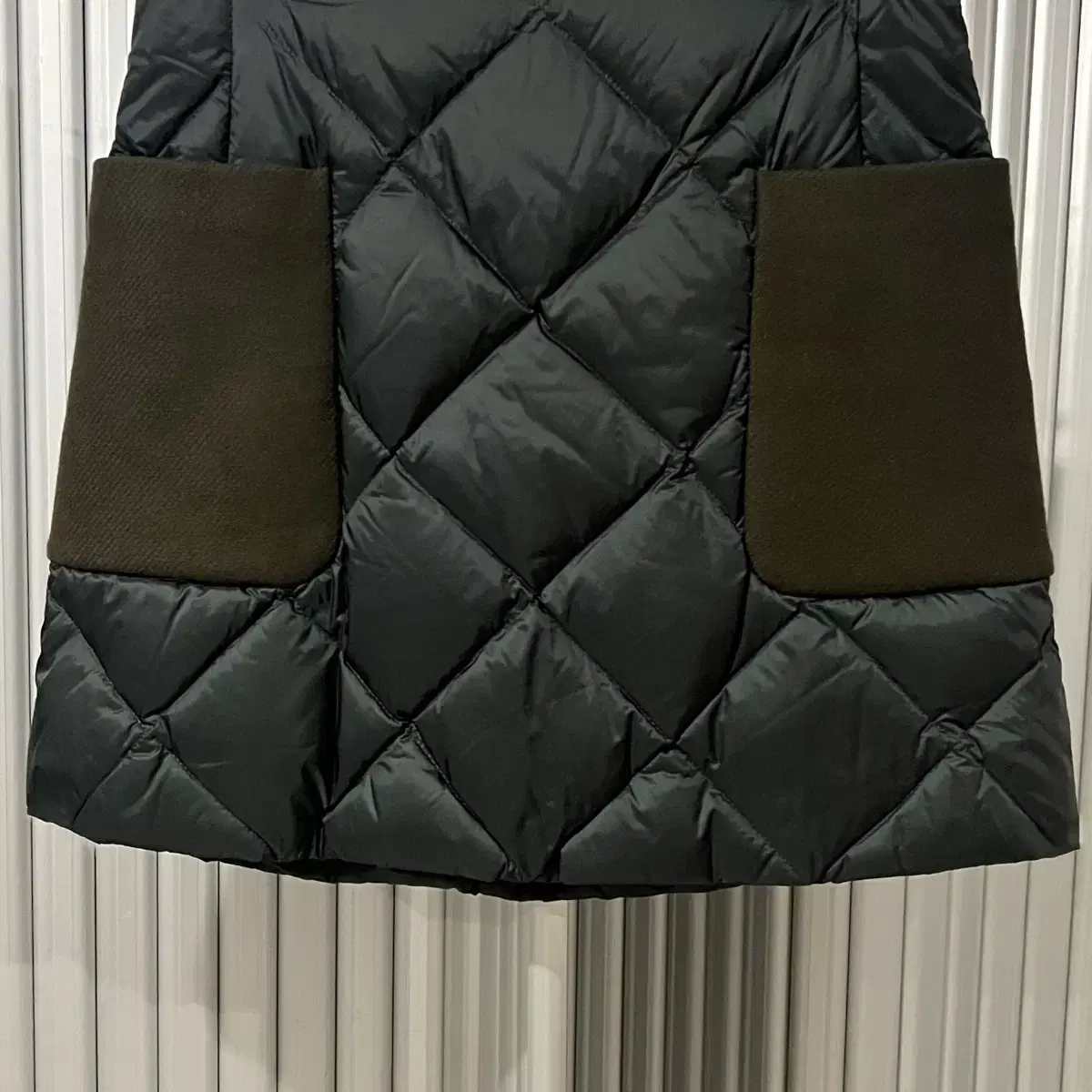 Moncler padded skirt