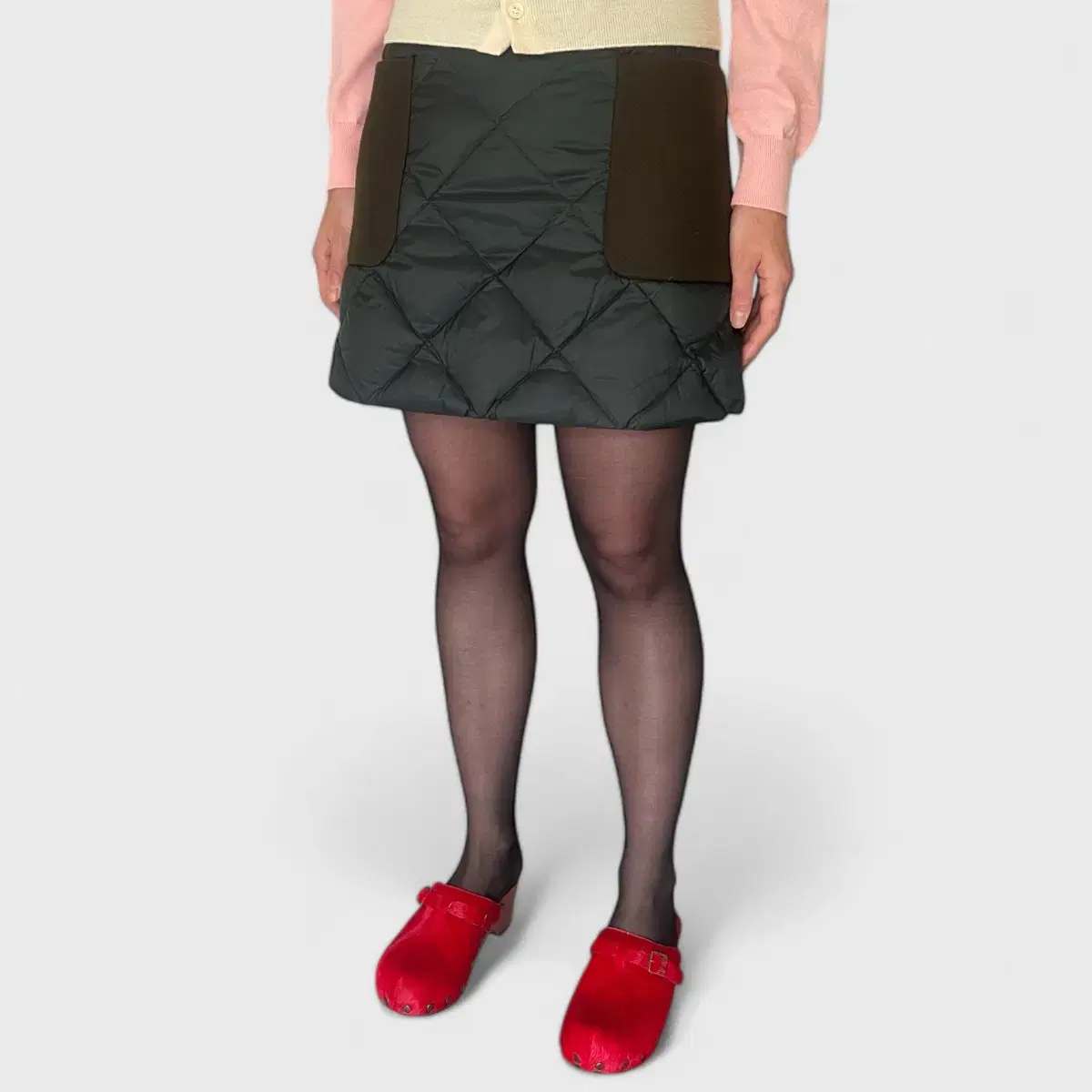 Moncler padded skirt