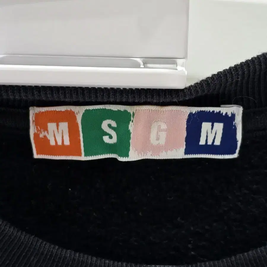 MSGM 로고장식 기모맨투맨 105사이즈 (표기 M)