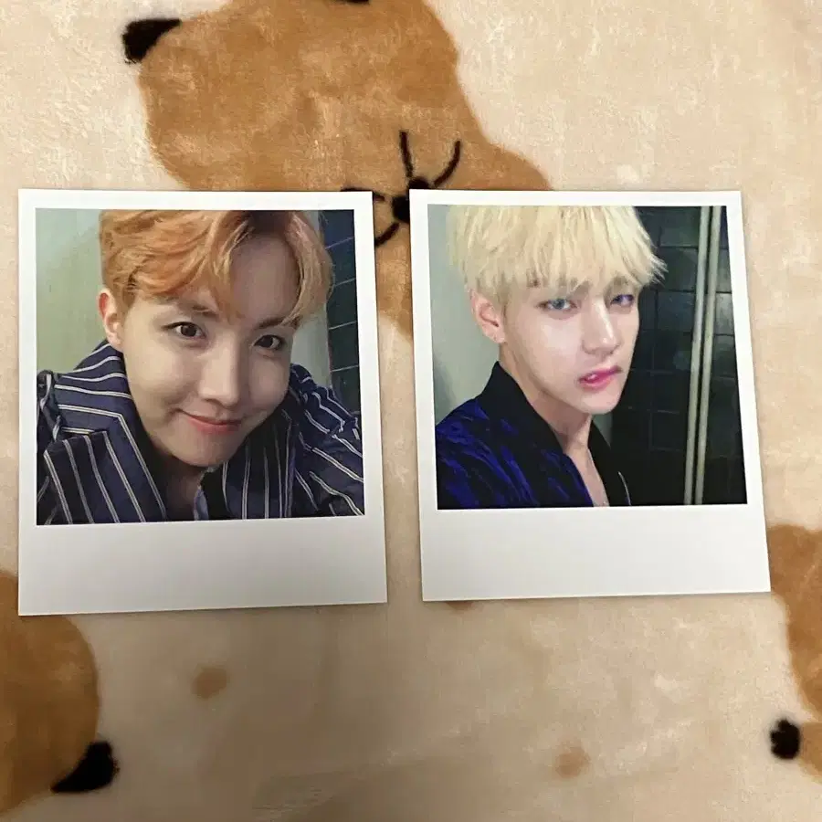 방탄 bts 윙즈 앨범 포카 판매 제이홉 뷔 호석 태형