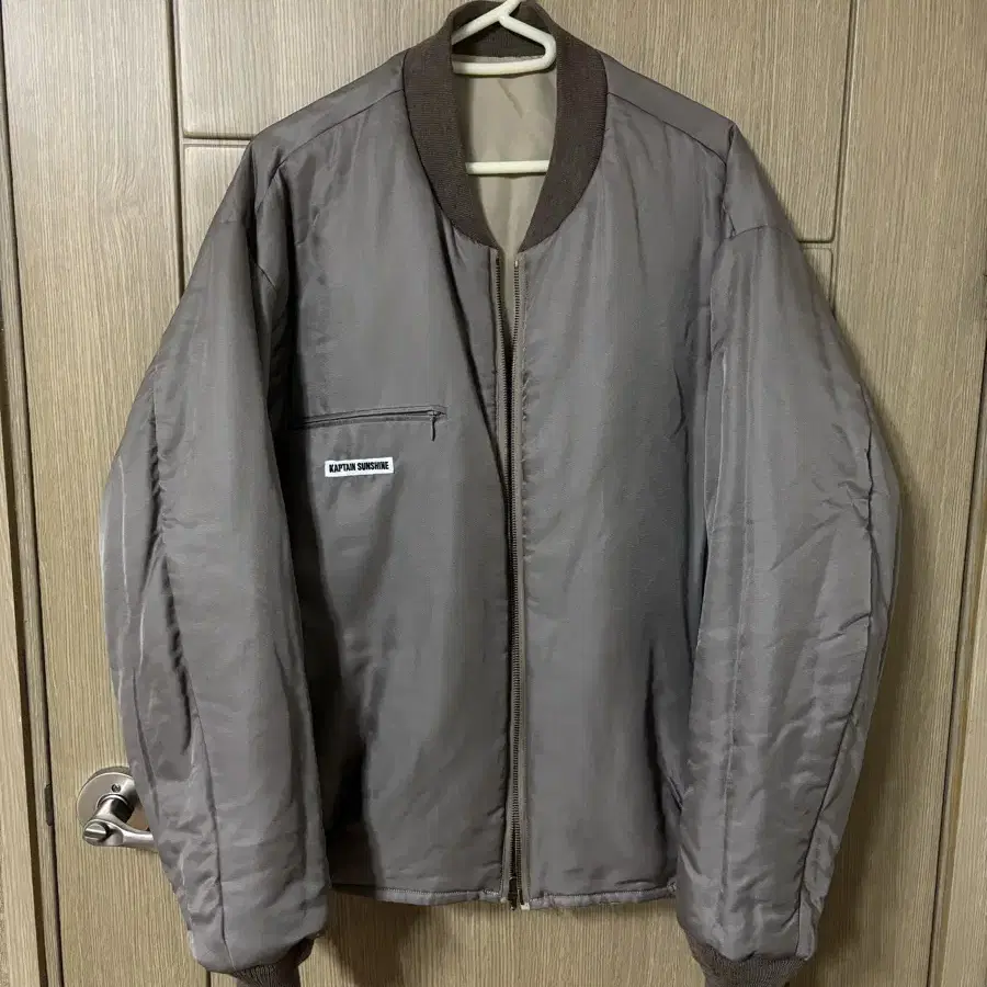 ジャケット・アウター Kaptain Sunshine SILK BOMBER JACKET 限りなく黒に近い紺のシルク｜takuro yamashita