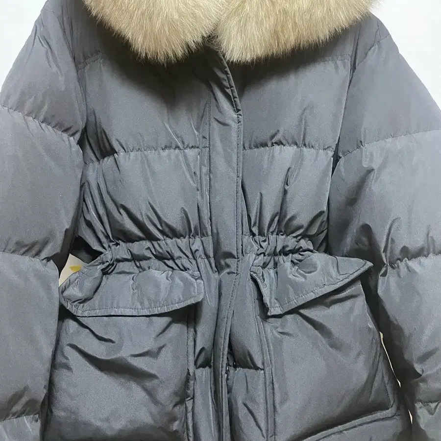 닐바이피 24WN fox down half coat [BK]