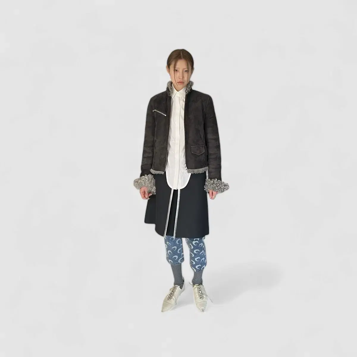 Margiela MM6 shearling Jacket