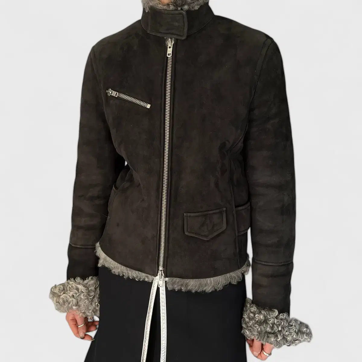 Margiela MM6 shearling Jacket