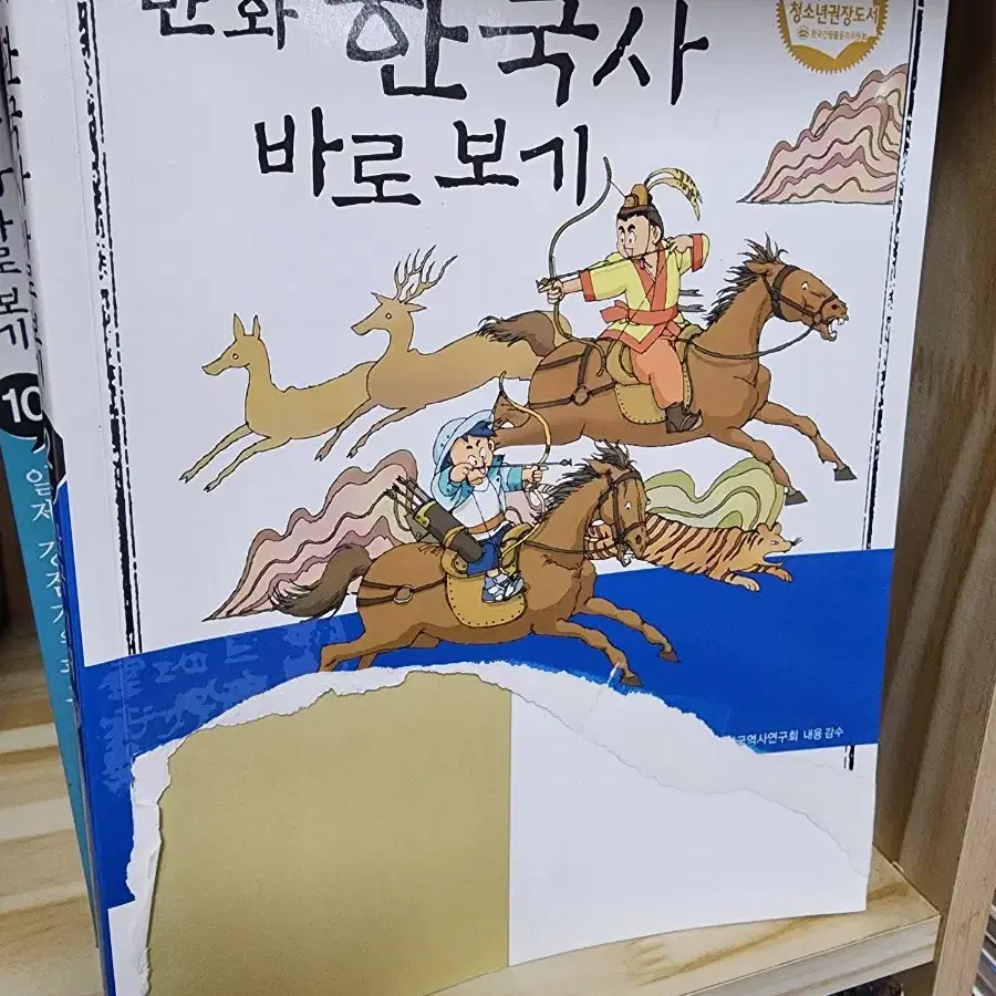 녹색 지팡이 이현세 만화한국사바로보기 10권