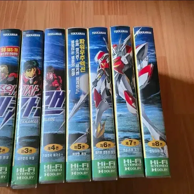 우주의 기사 테카맨 (대웅미디어) VHS