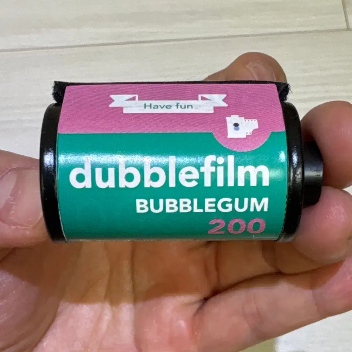 더블필름 버블껌 dubble film BUBBLEGUM 카메라 필름