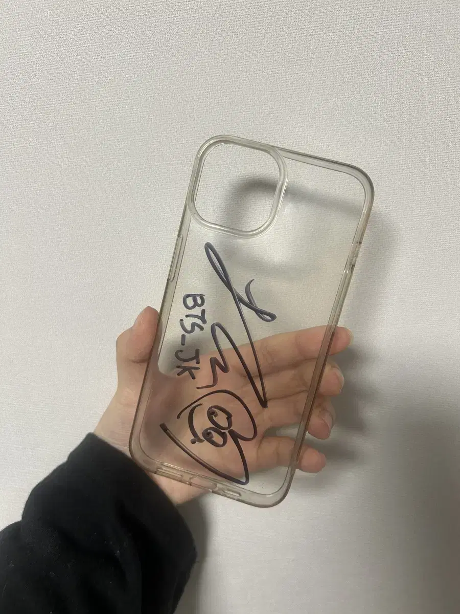 <방탄소년단> jungkook Handwritten sign phone case