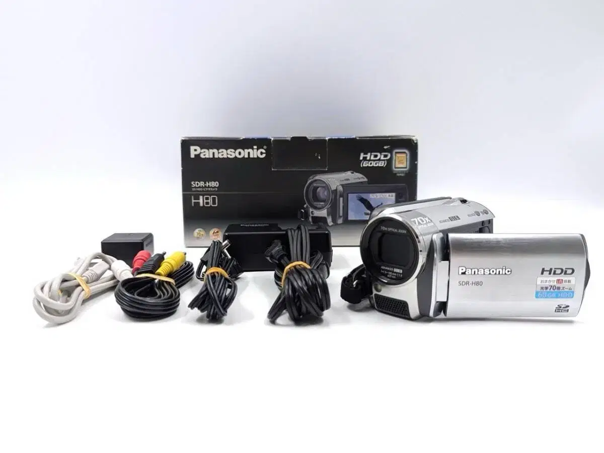 ! SS급 ! 풀박스 Panasonic 디지털 캠코터 SDR-H80S