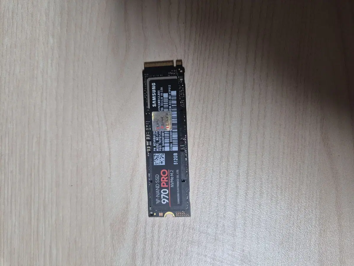 삼성 970 pro 512GB SSD