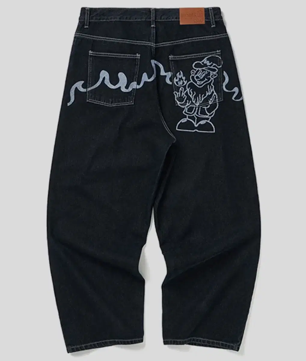 위캔더스 바지 DWARF DENIM PANTS (DENIM)