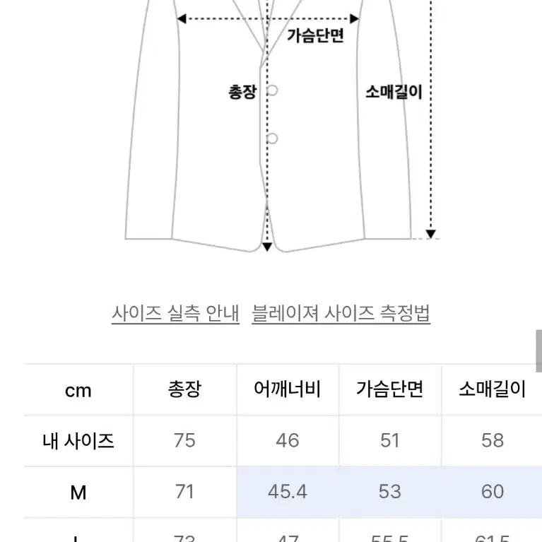 무신사스탠다드 자켓 L