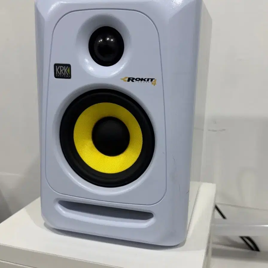 KRK ROKIT WHITE (1조) 모니터 스피커 화이트 작곡 홈레코딩