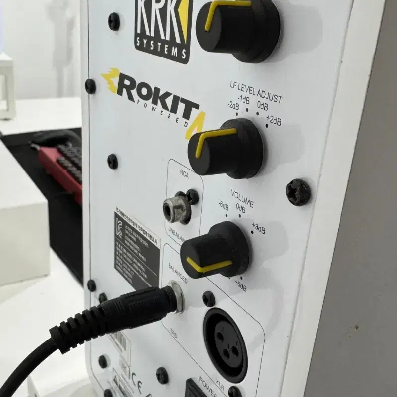 KRK ROKIT WHITE (1조) 모니터 스피커 화이트 작곡 홈레코딩