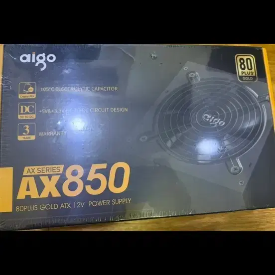 새것 Aigo ax850 파워서플라이