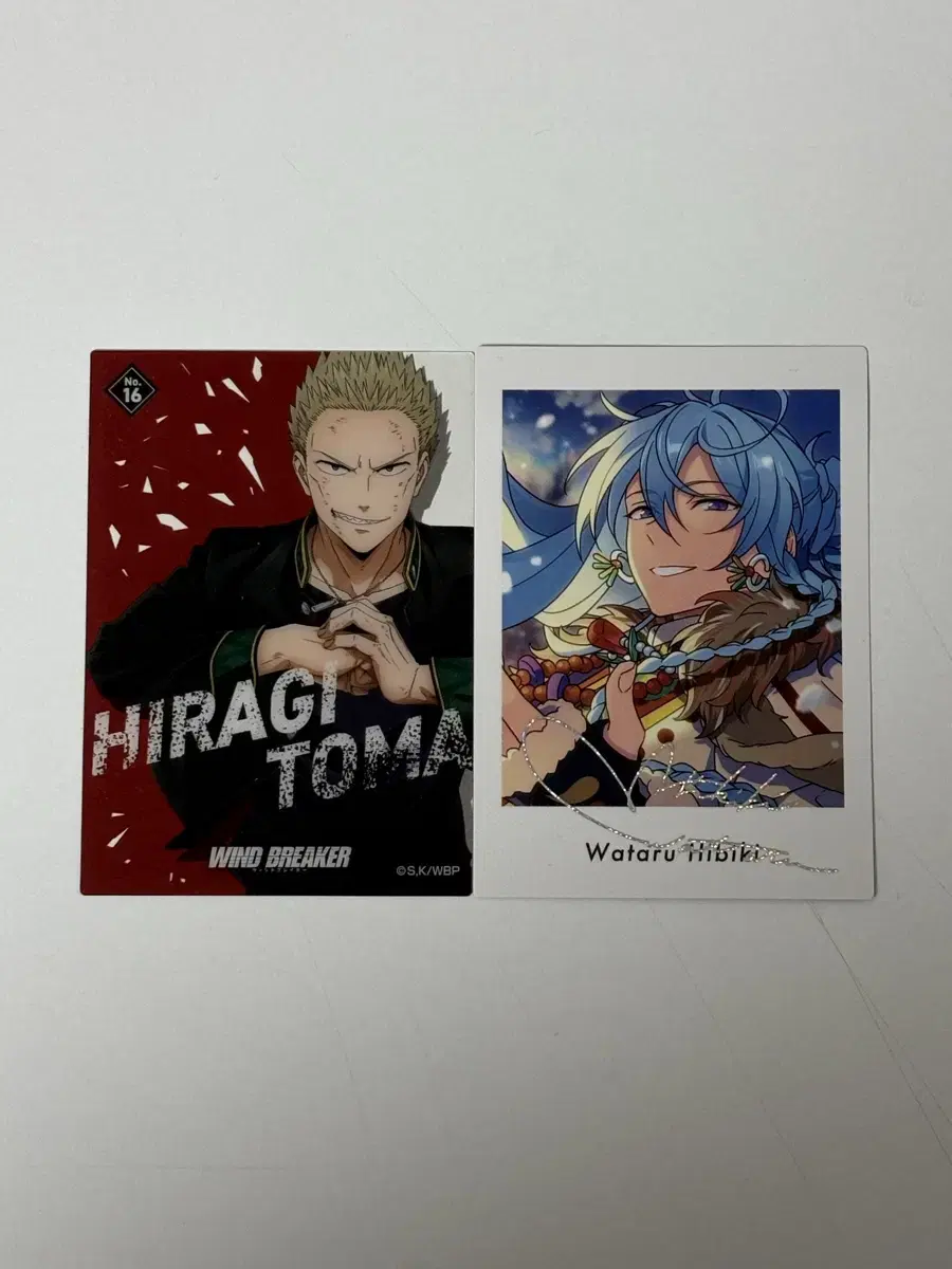 Anstar Wataru polaroid, Windbreaker Hiiragi Toma Photocard