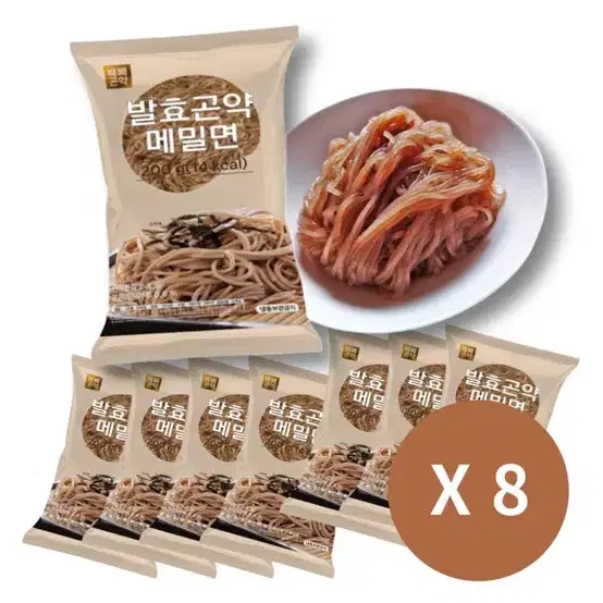 다이어트 메밀 곤약면 14칼로리