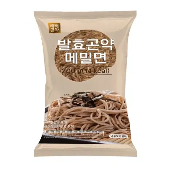 다이어트 메밀 곤약면 14칼로리