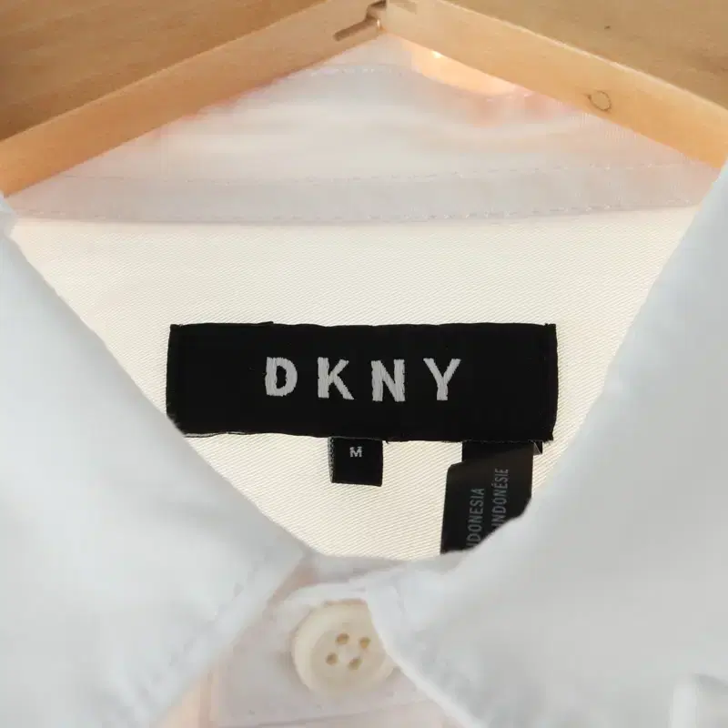 (M) DKNY 디케이앤와이 도나카란 셔츠 남방 화이트 무지-110F4