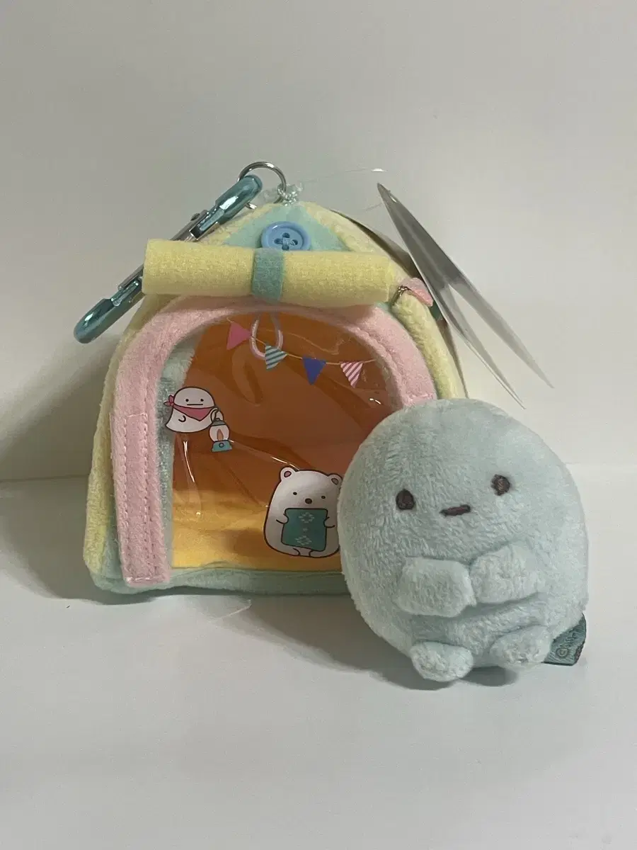 Sumikogurashi Tent Sleeping Bag Keyring