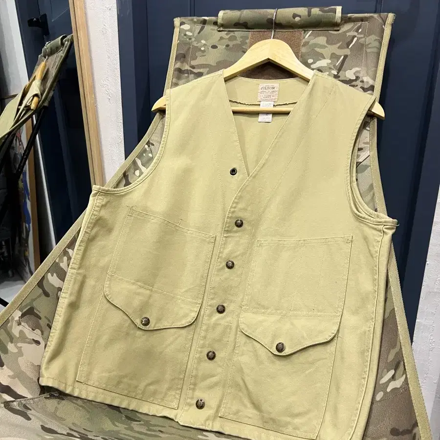 OLD FILSON CANVAS COTTON CRUISER 필슨베스트